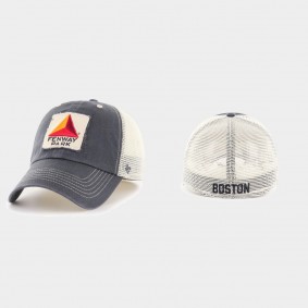 Men's Boston Red Sox Citgo Blue Mountain Navy Trucker Flex Hat