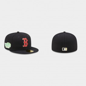 Men's Boston Red Sox Citrus Pop Navy 59FIFTY Fitted Hat