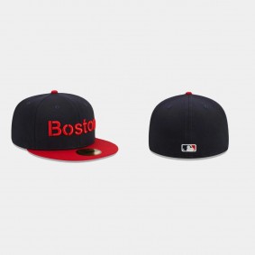 Men's Boston Red Sox City Signature Navy 59FIFTY Fitted Hat