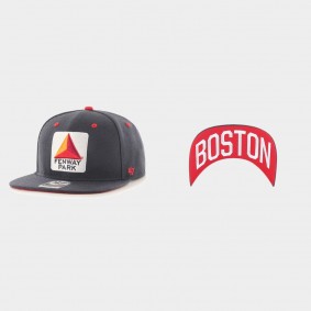 Men's Boston Red Sox Snapback Navy Adjustable Hat