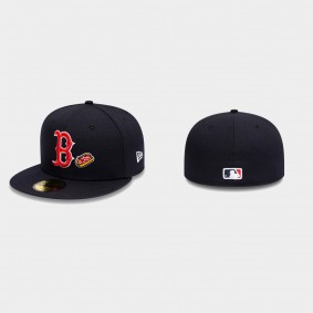 Men's Boston Red Sox Team Eats Navy 59FIFTY Fitted Hat