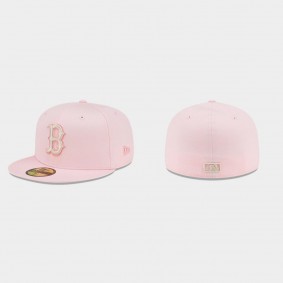 Men's Boston Red Sox Just Caps Drop 4 Pink 59FIFTY Fitted Hat