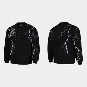 Boston Red Sox Black PLEASURES Lightning Sweatshirt