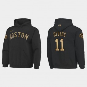 Boston Red Sox Rafael Devers Charcoal 2022 MLB All-Star Game Hoodie