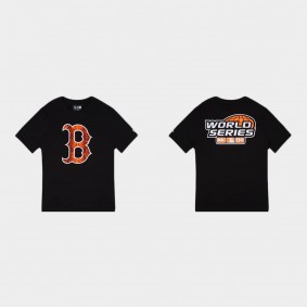 Men's Boston Red Sox Black Orange Summer Pop T-Shirt