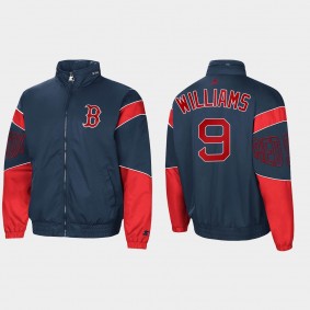 Boston Red Sox Ted Williams Navy The Gust Hoodie Full-Zip Jacket