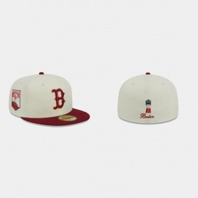 Men's Boston Red Sox City Icon White 59FIFTY Fitted Hat