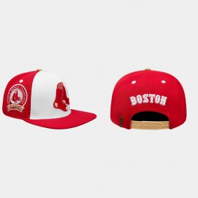 Men's Boston Red Sox Ice Cream Drip White Red Strawberry Hat