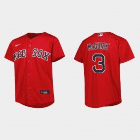 Youth Boston Red Sox Reese McGuire Red Replica Alternate Jersey