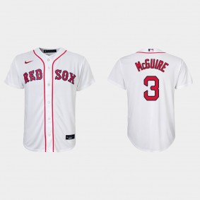 Youth Boston Red Sox Reese McGuire White Replica Home Jersey