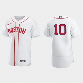 Scott Hatteberg Boston Red Sox 2021 Patriots' Day Authentic Jersey - White