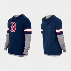 Boston Red Sox Navy Twofer Pullover Hoodie