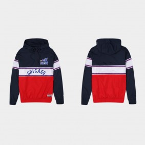 Chicago White Sox Navy Red Throwback Pullover Jacket