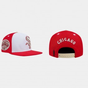 Men's Chicago White Sox Ice Cream Drip White Red Strawberry Hat